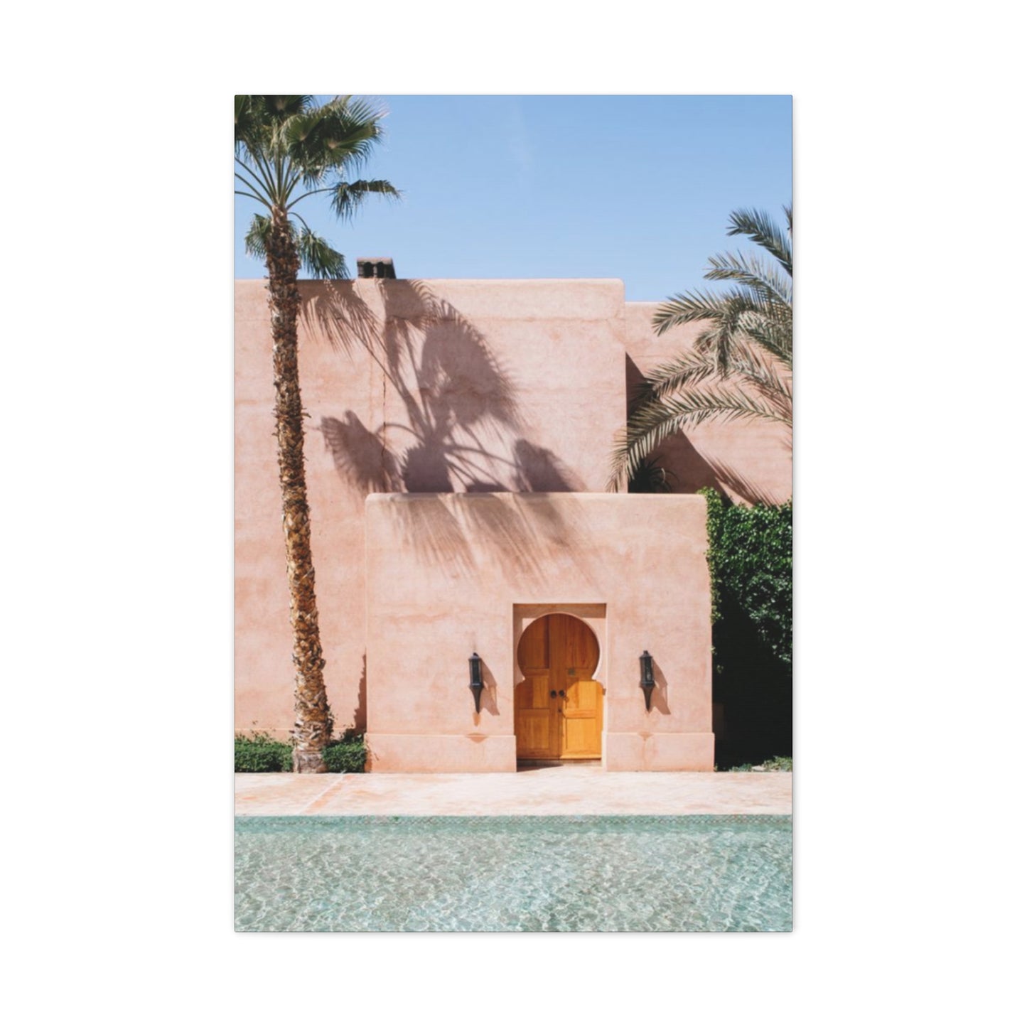 Sunshine On Architecture Of Moroccan Wall Art & Canvas Prints