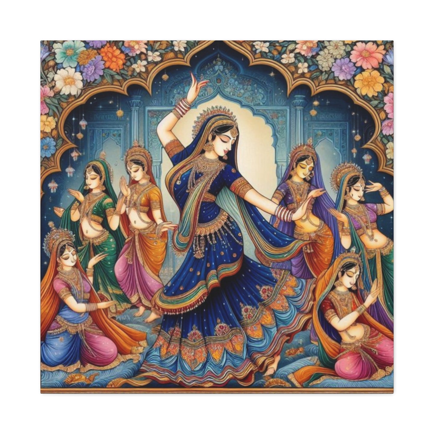 Indian Womens Dancing Wall Art & Canvas Prints