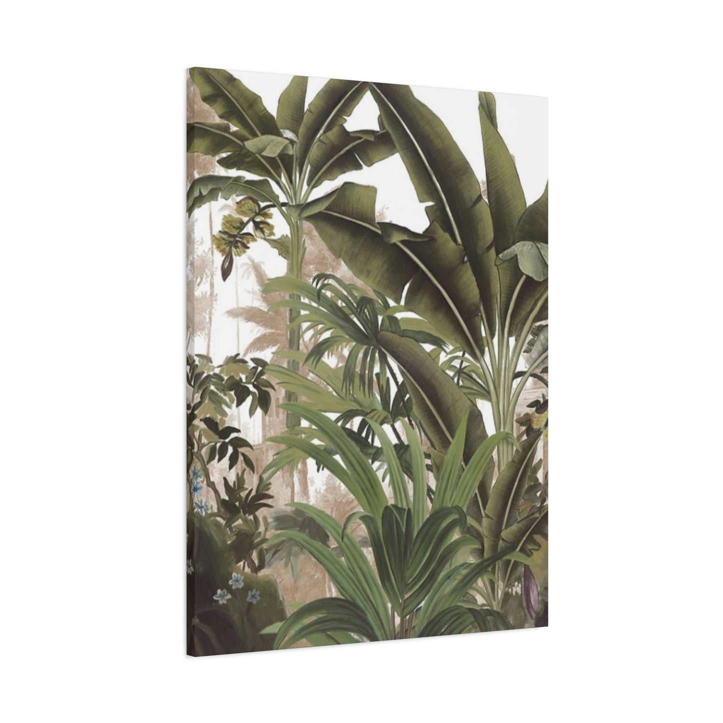 Palm Tree In Forest Wall Art & Canvas Prints