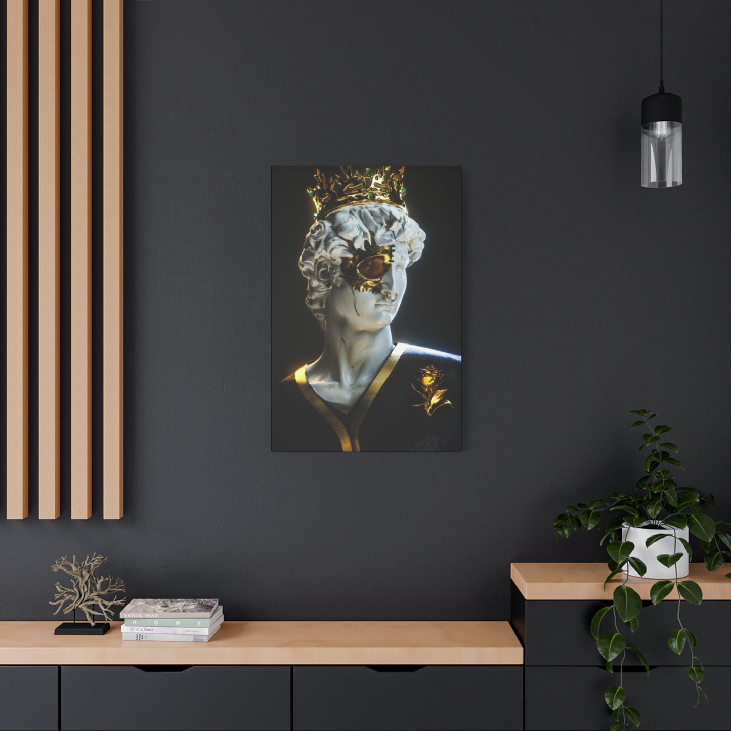 Golden Crown Wall Art & Canvas Prints