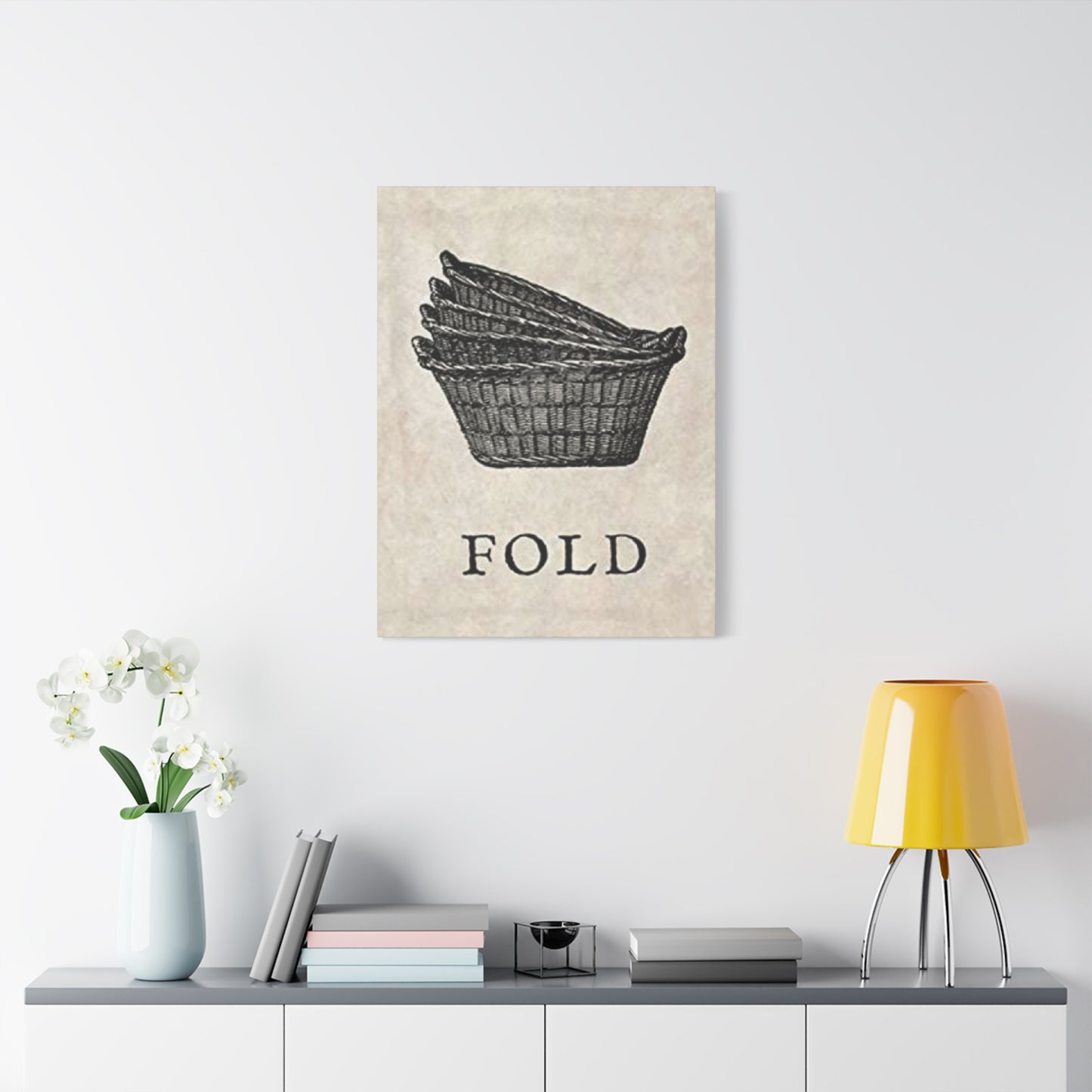 Fold Poster Laundry Wall Art & Canvas Prints