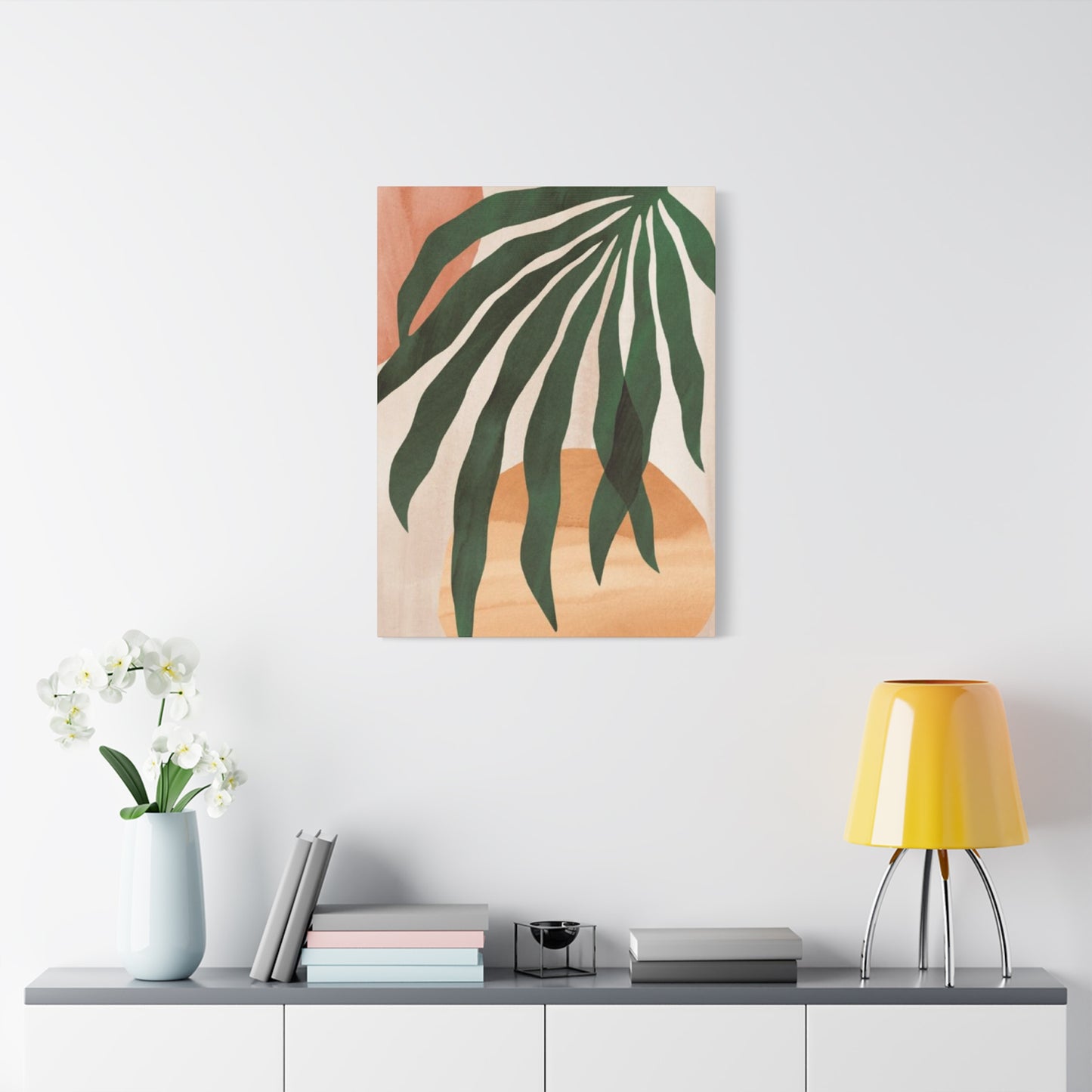 Leaves Plant Olive Green Wall Art & Canvas Prints