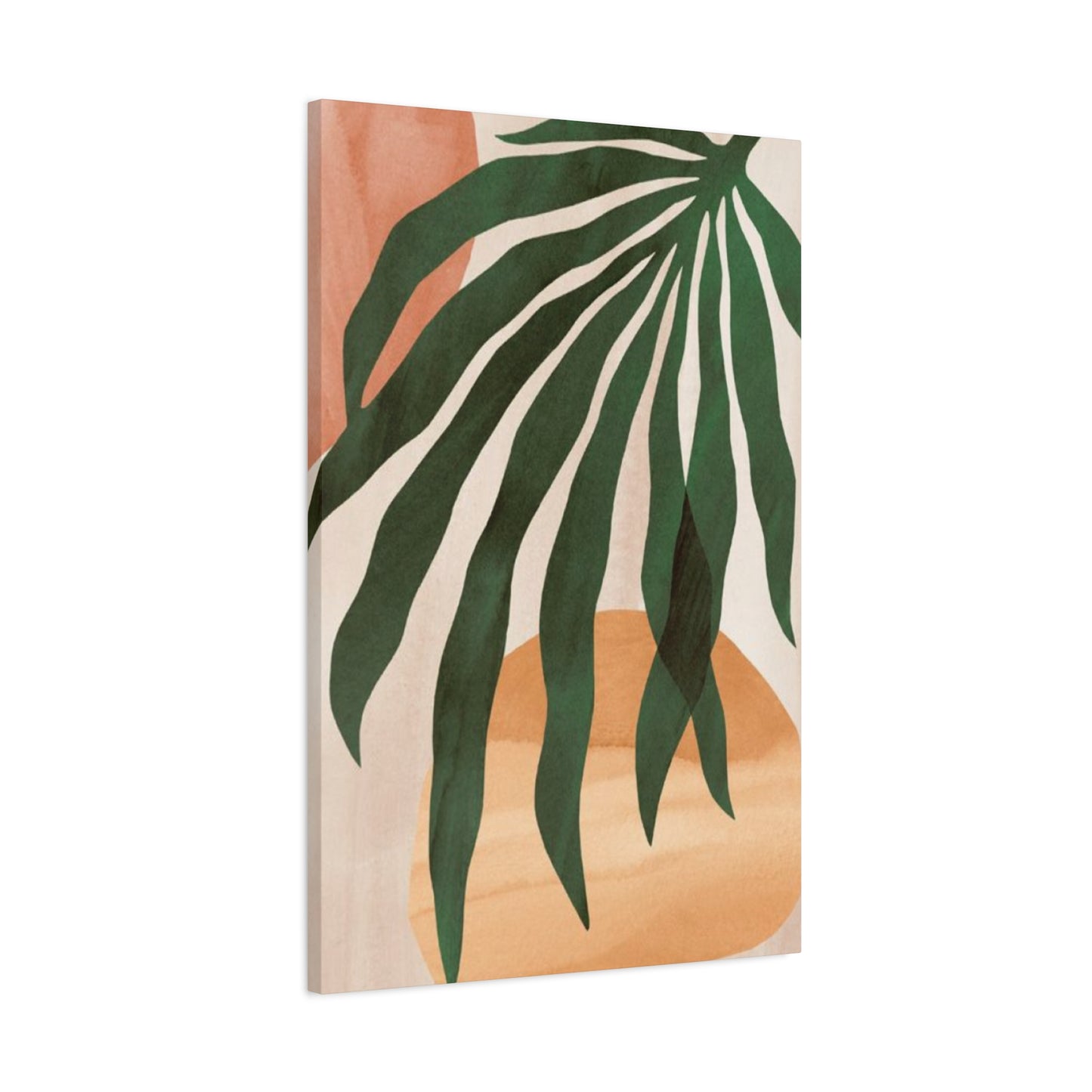 Leaves Plant Olive Green Wall Art & Canvas Prints