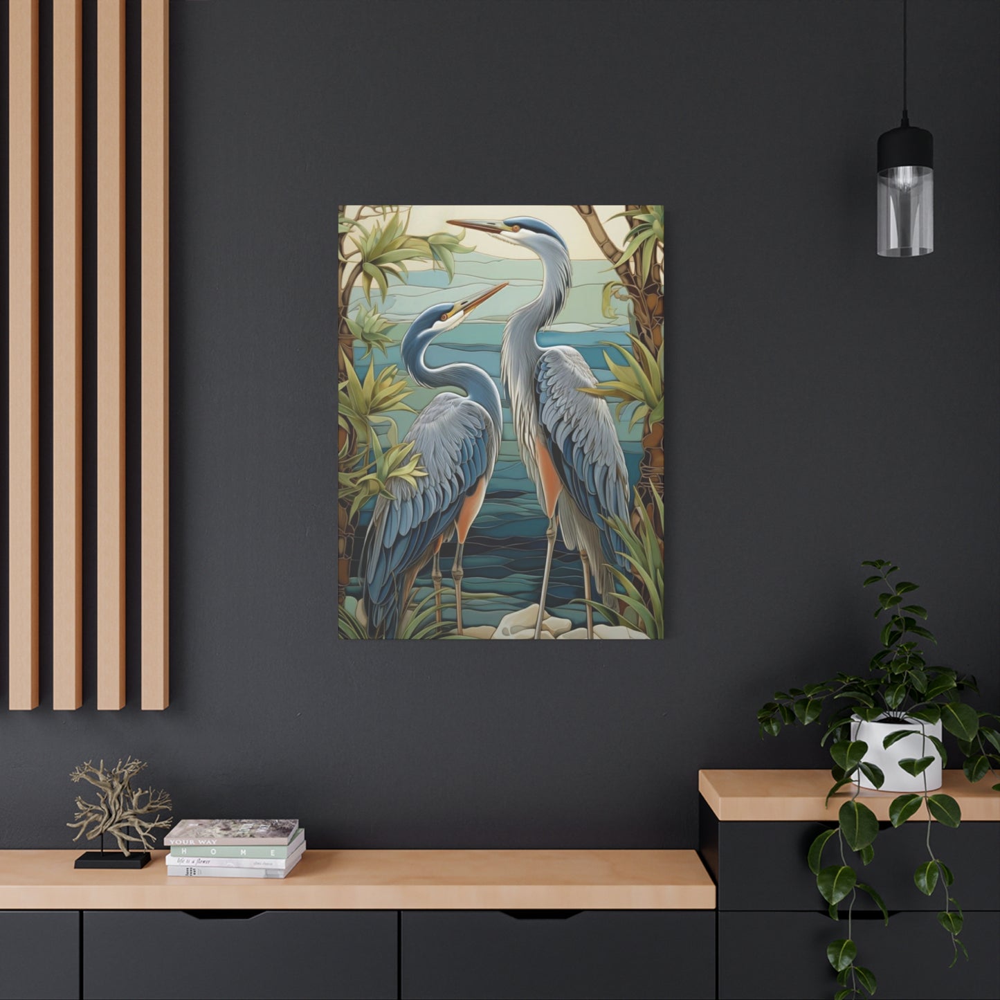 Herons in Wild Wall Art & Canvas Prints