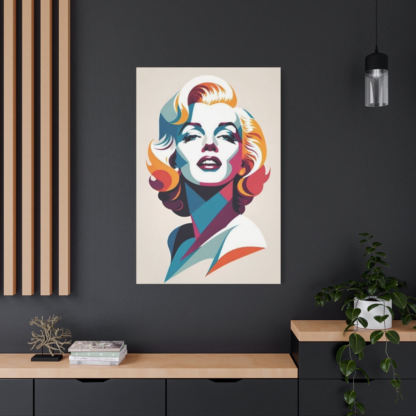 Beautiful Dress Of Marilyn Monroe Painting Wall Art & Canvas Prints