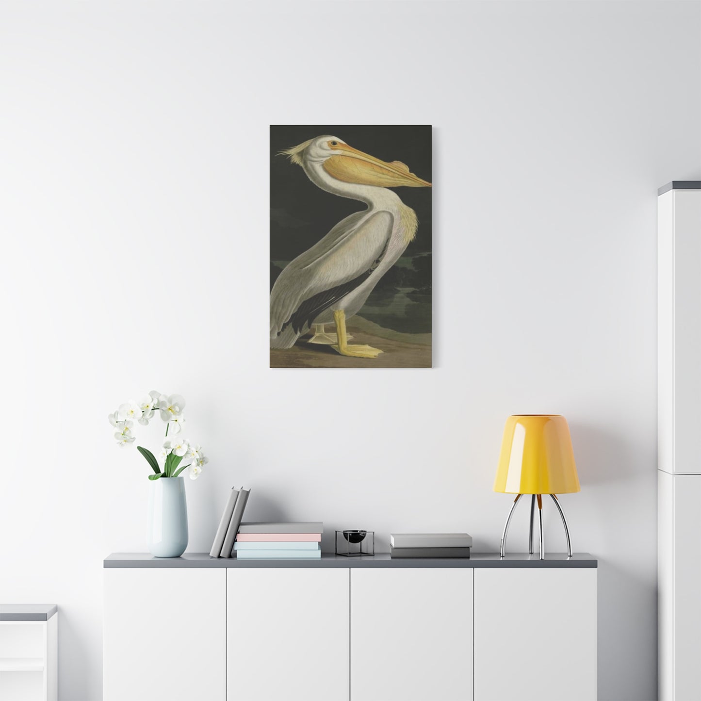 Fat Beak Pelican Poster Wall Art & Canvas Prints