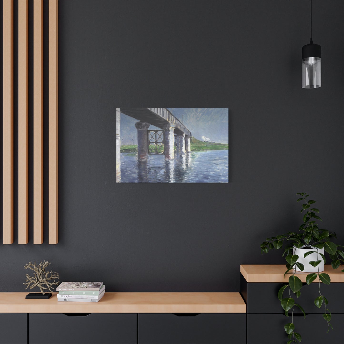 Gustav Bridge Painting Wall Art & Canvas Prints