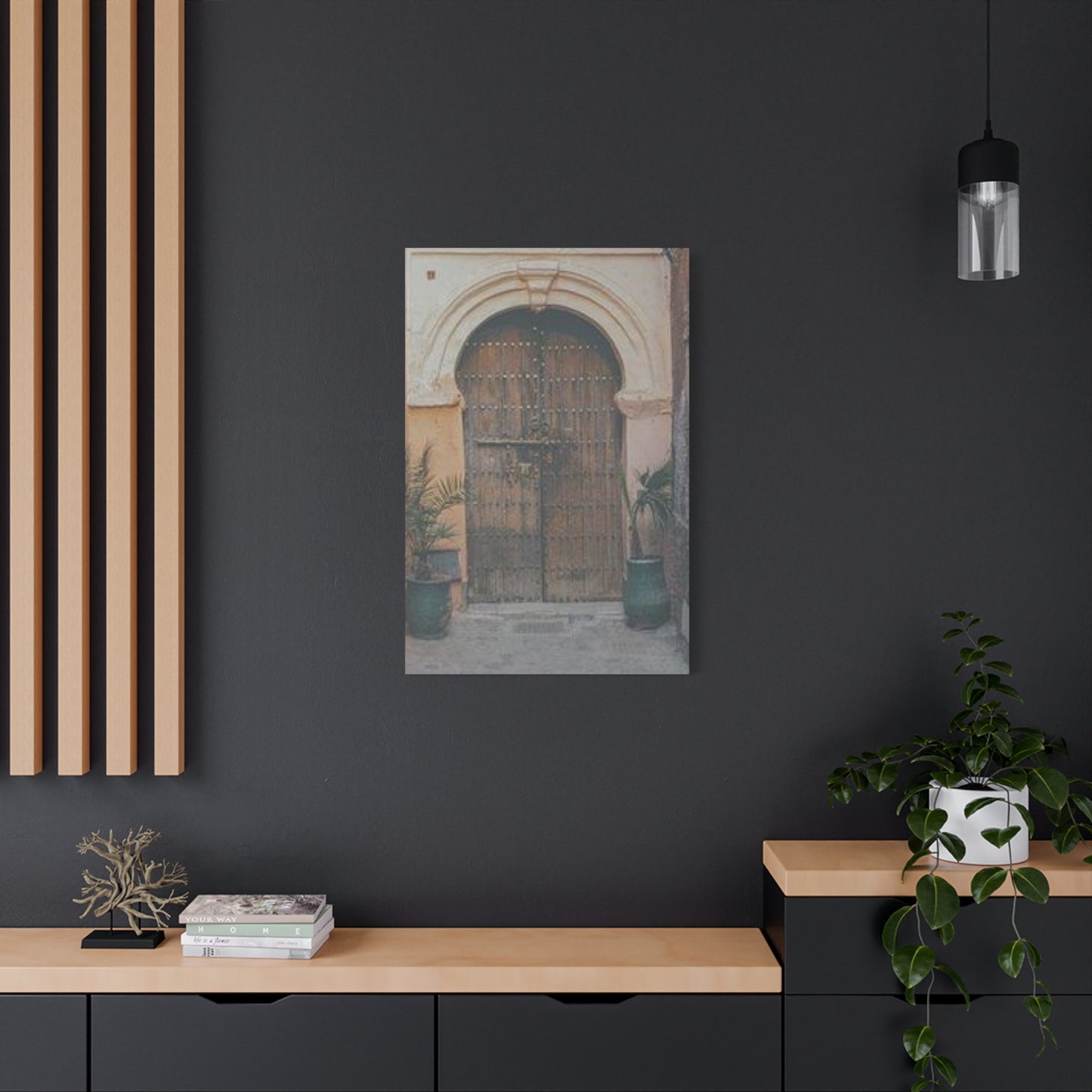 Big Door Architecture Moroccan Wall Art & Canvas Prints