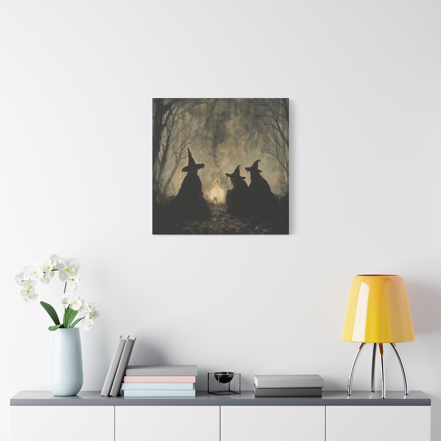 Witches Sitting Wall Art & Canvas Prints