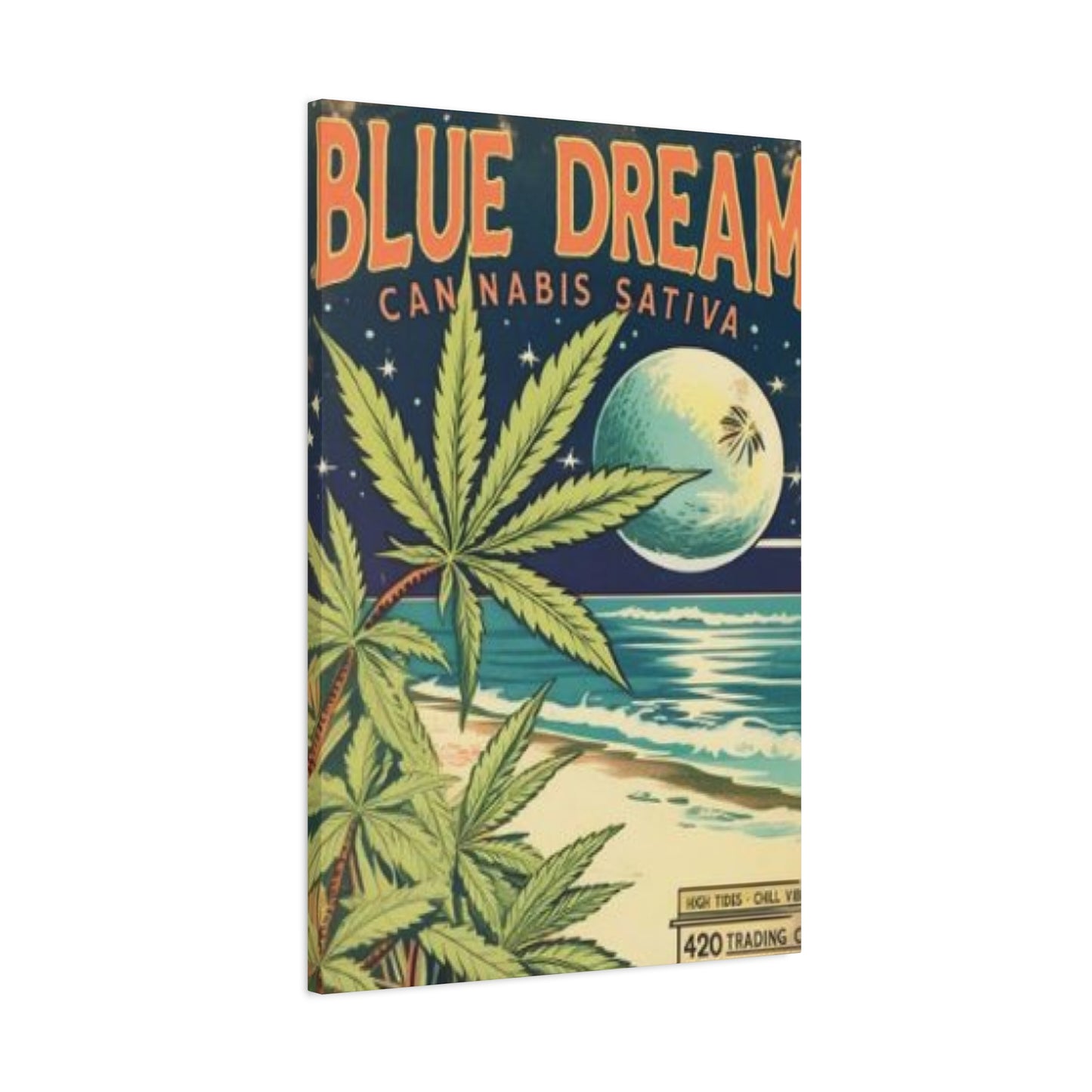 Blue Dream Marijuana Wall Art & Canvas Prints