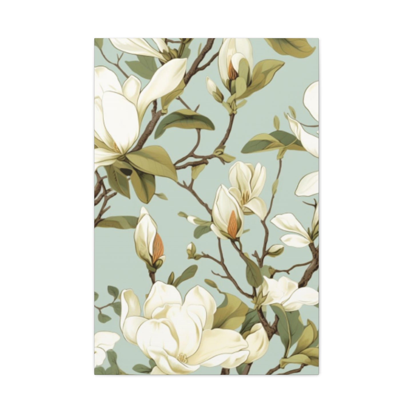 Beautiful Magnolia Baby Flower Plant Wall Art & Canvas Prints