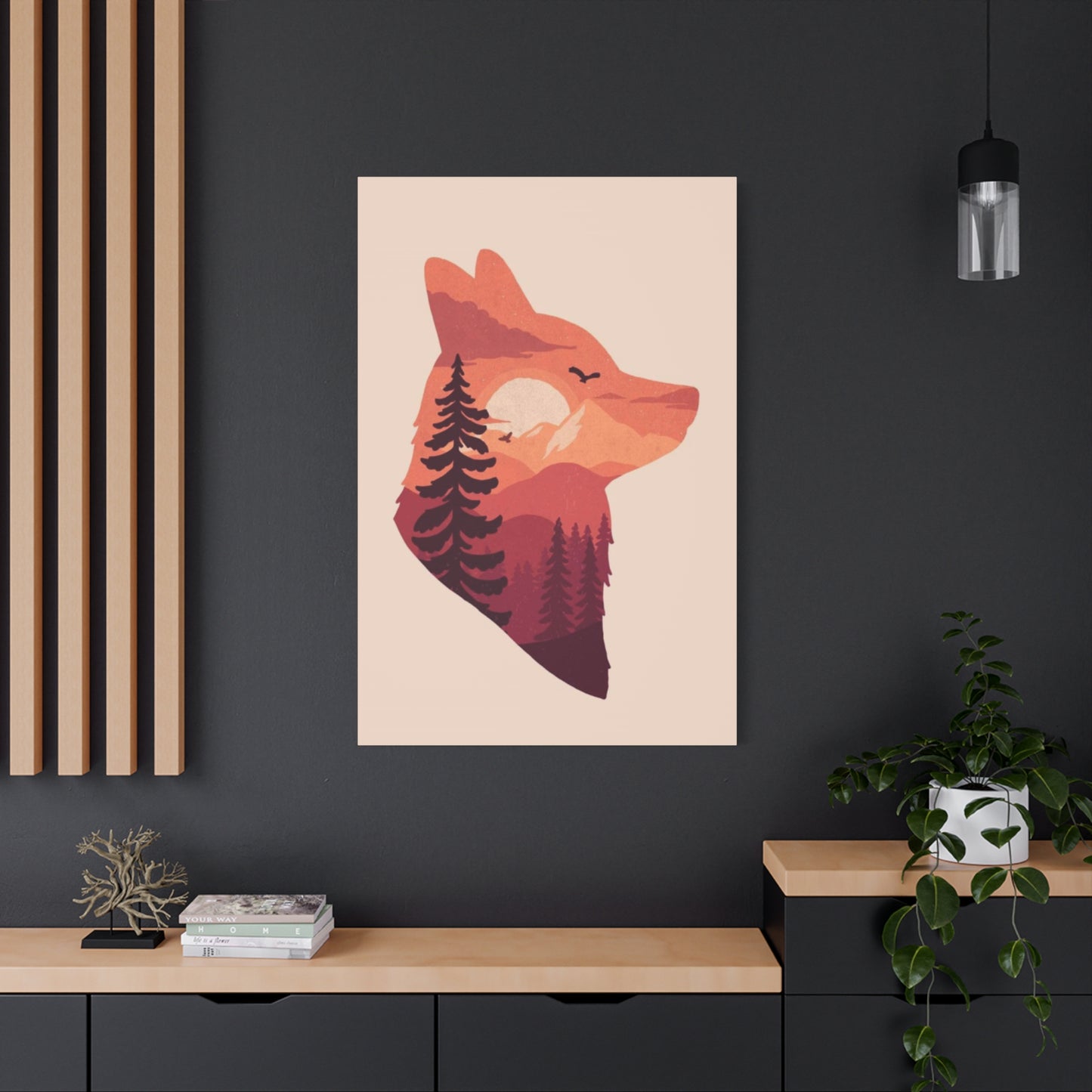 Abstract Fox Wall Art & Canvas Prints