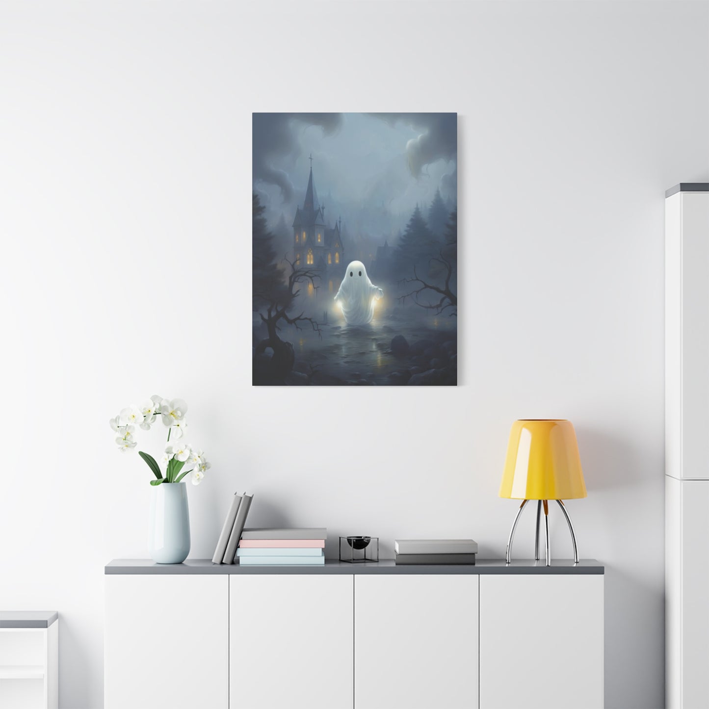 Halloween Ghosts Wall Art & Canvas Prints