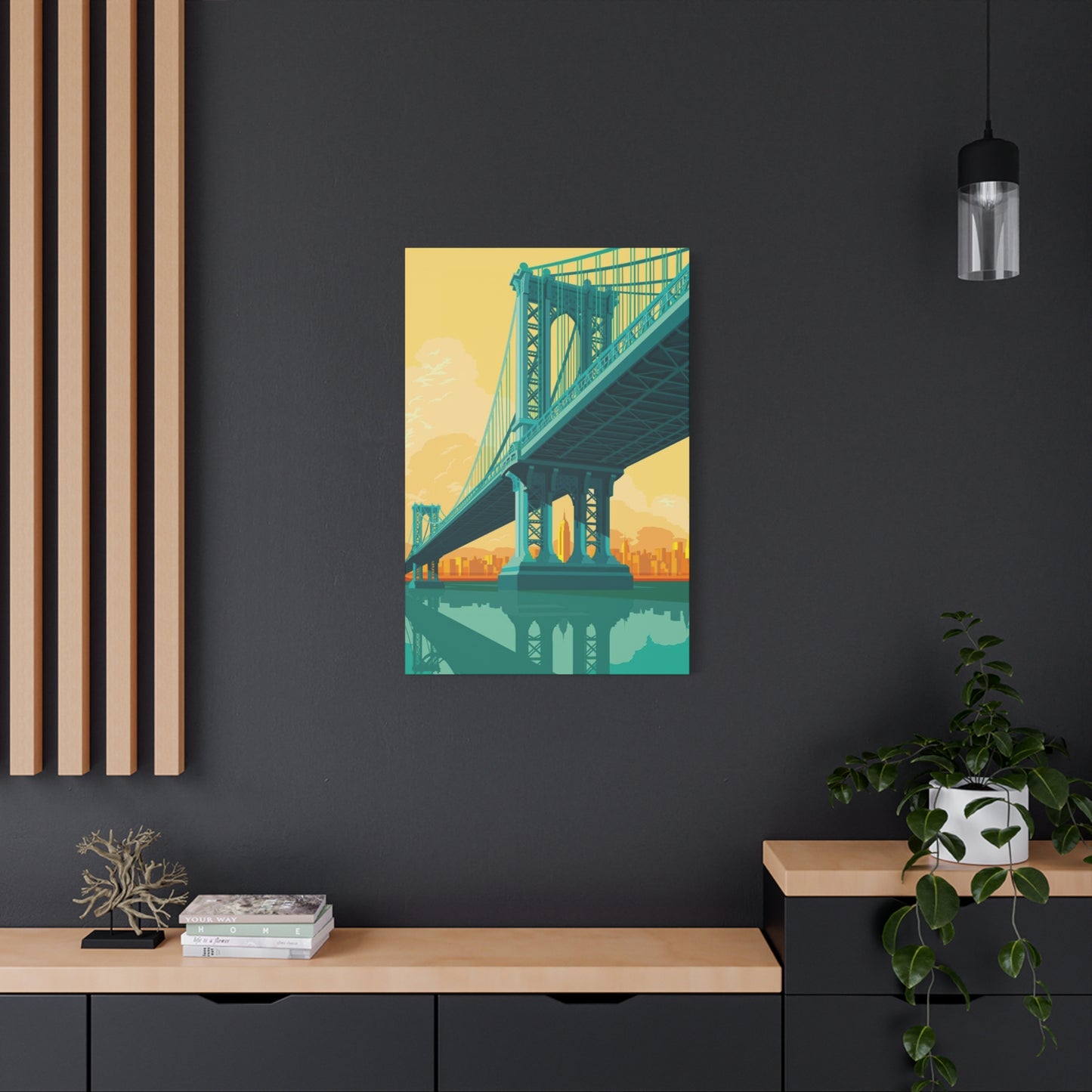 Manhattan Bridge Of New York City Wall Art & Canvas Prints