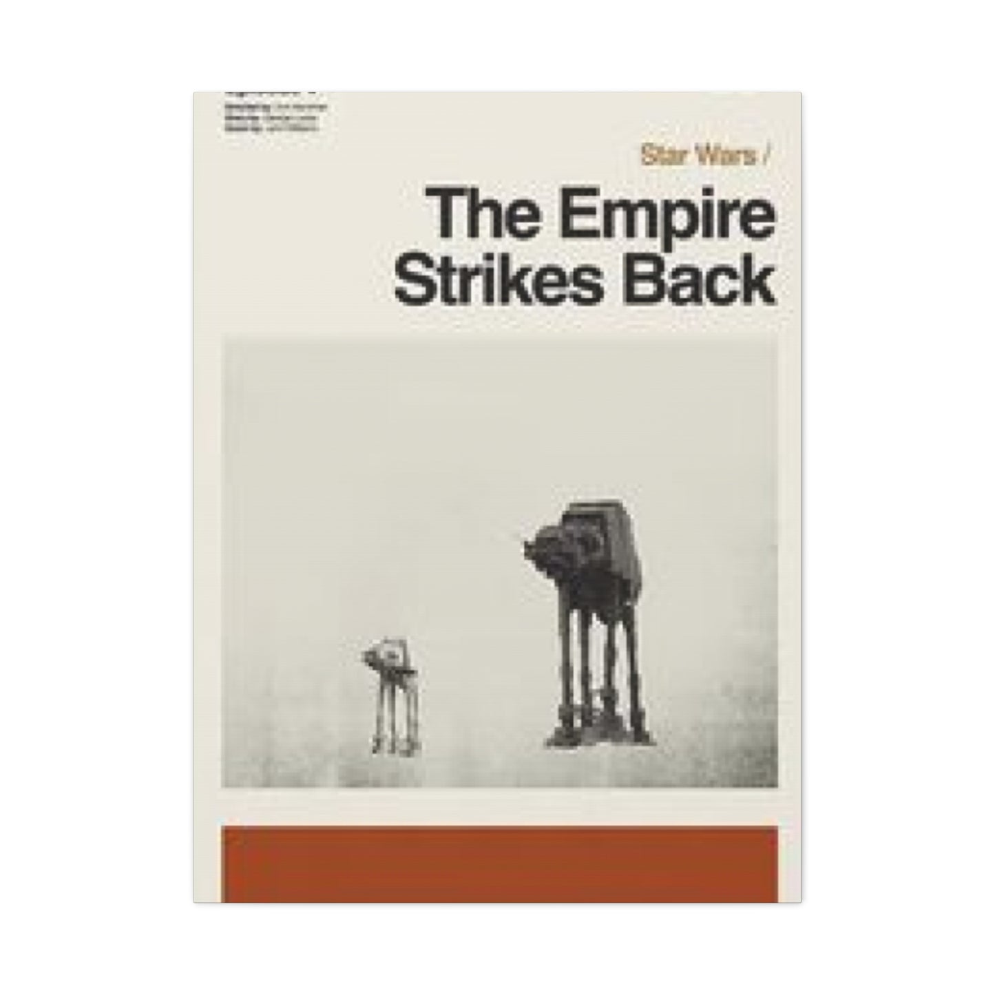 Empire Strikes Back Man Cave Wall Art & Canvas Prints