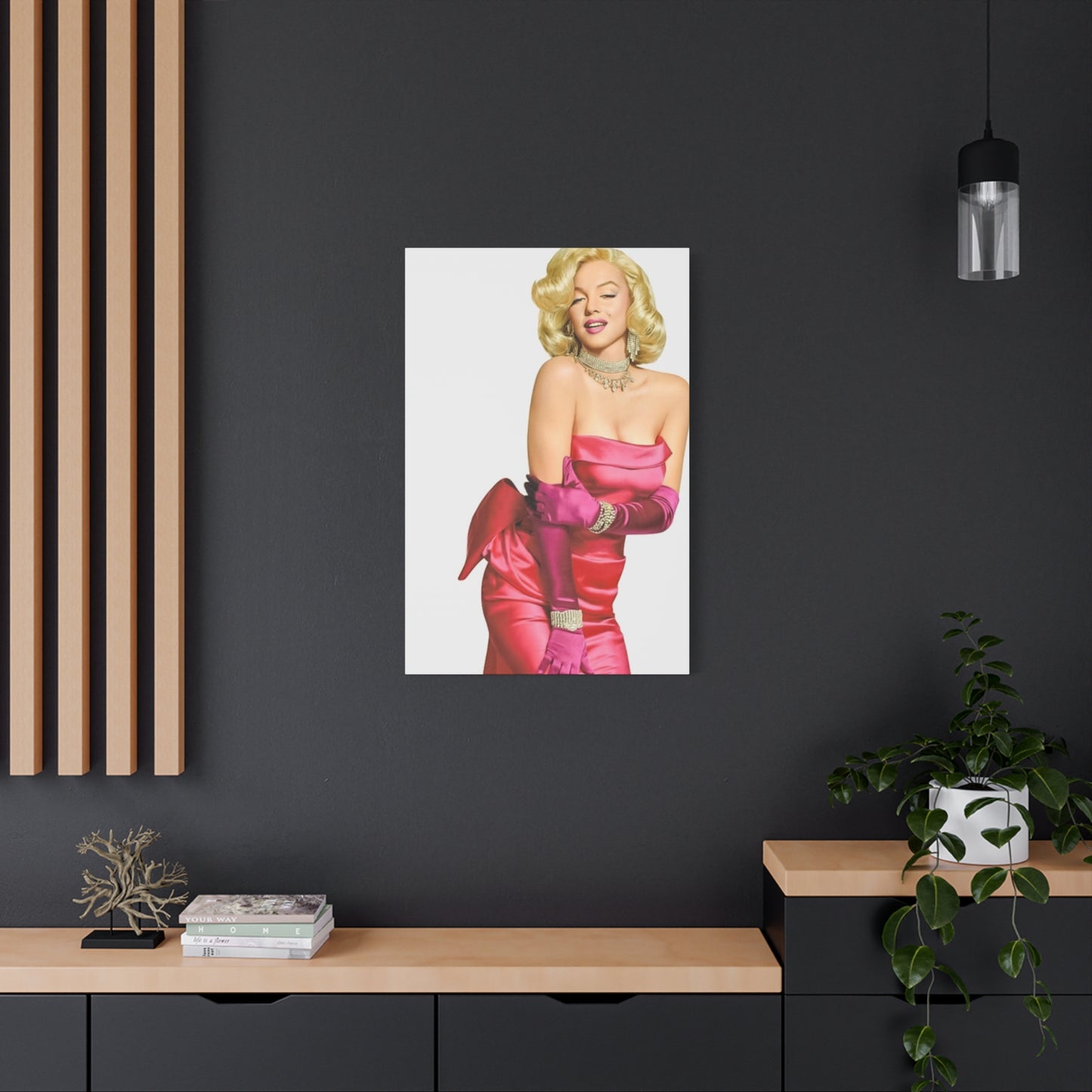 Beautiful Dress Of Marilyn Monroe Wall Art & Canvas Prints