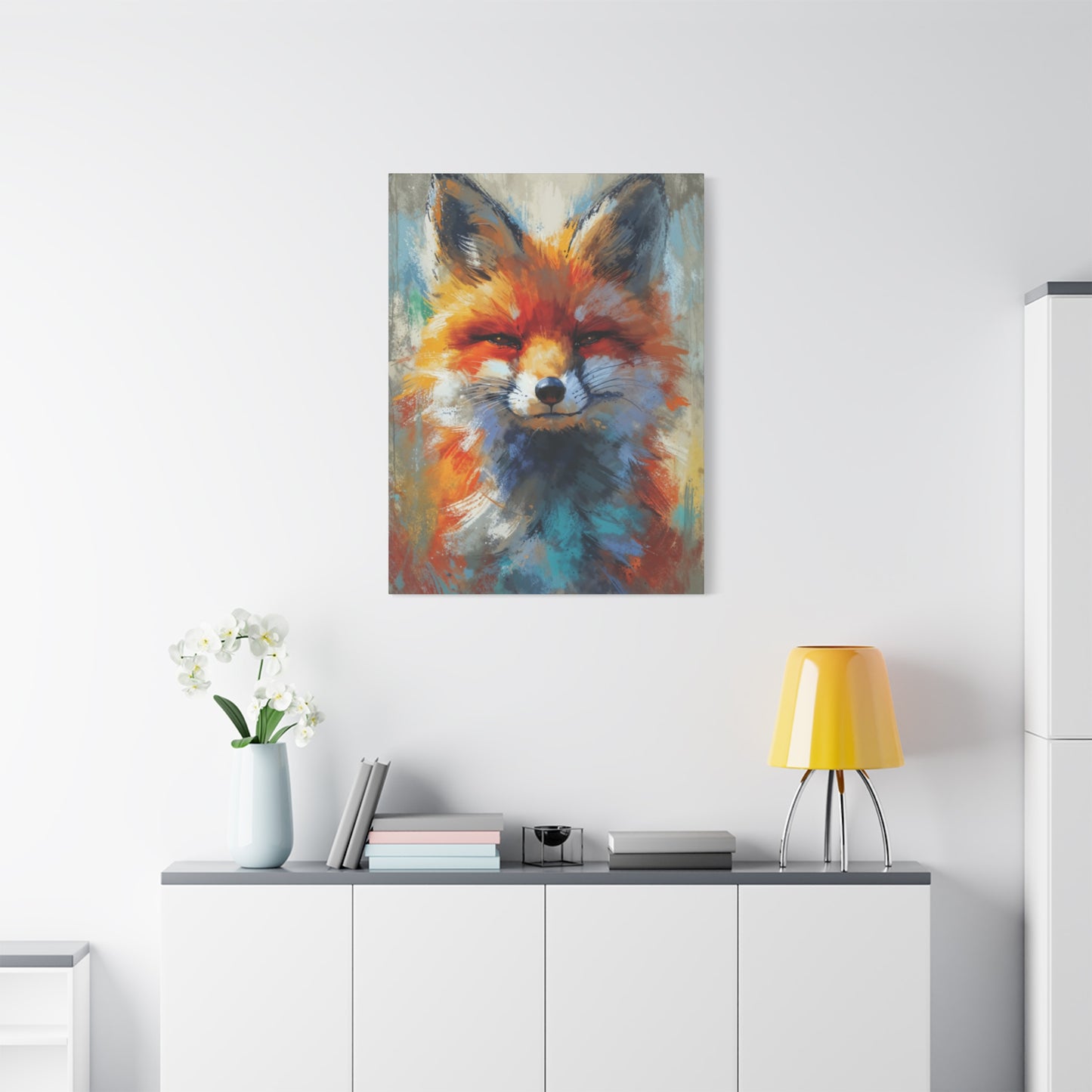 The Closeup Abstract Fox Wall Art & Canvas Prints