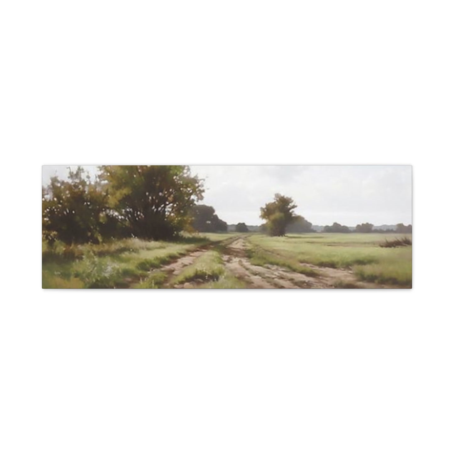 Farm Field Green Grasslands Panoramas Wall Art & Canvas Prints