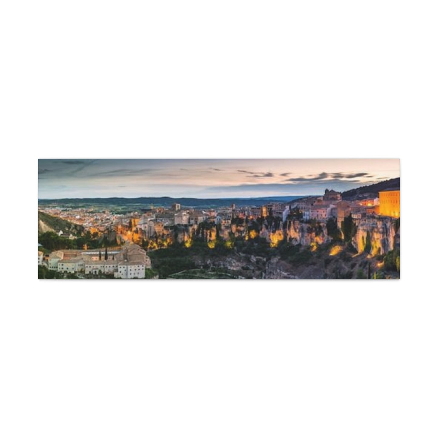 Cityscape From Mountain View Panoramas Wall Art & Canvas Prints