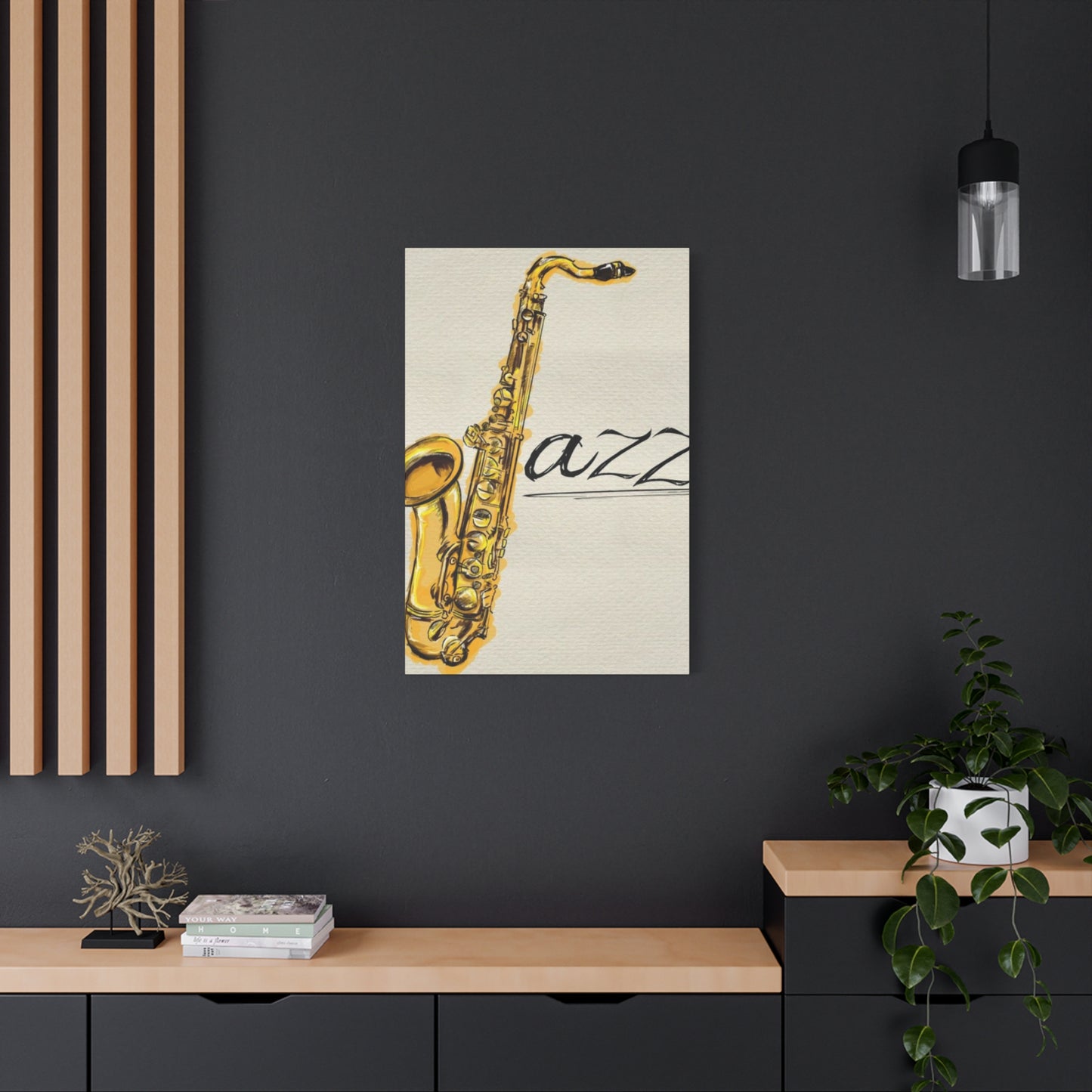 Saxophone Painting Jazz Wall Art & Canvas Prints