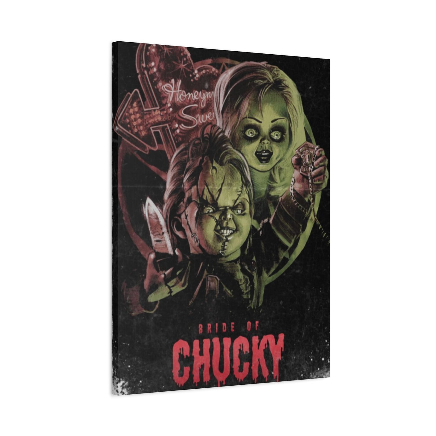 Bride of Chucky Horror Movie Poster Wall Art & Canvas Prints