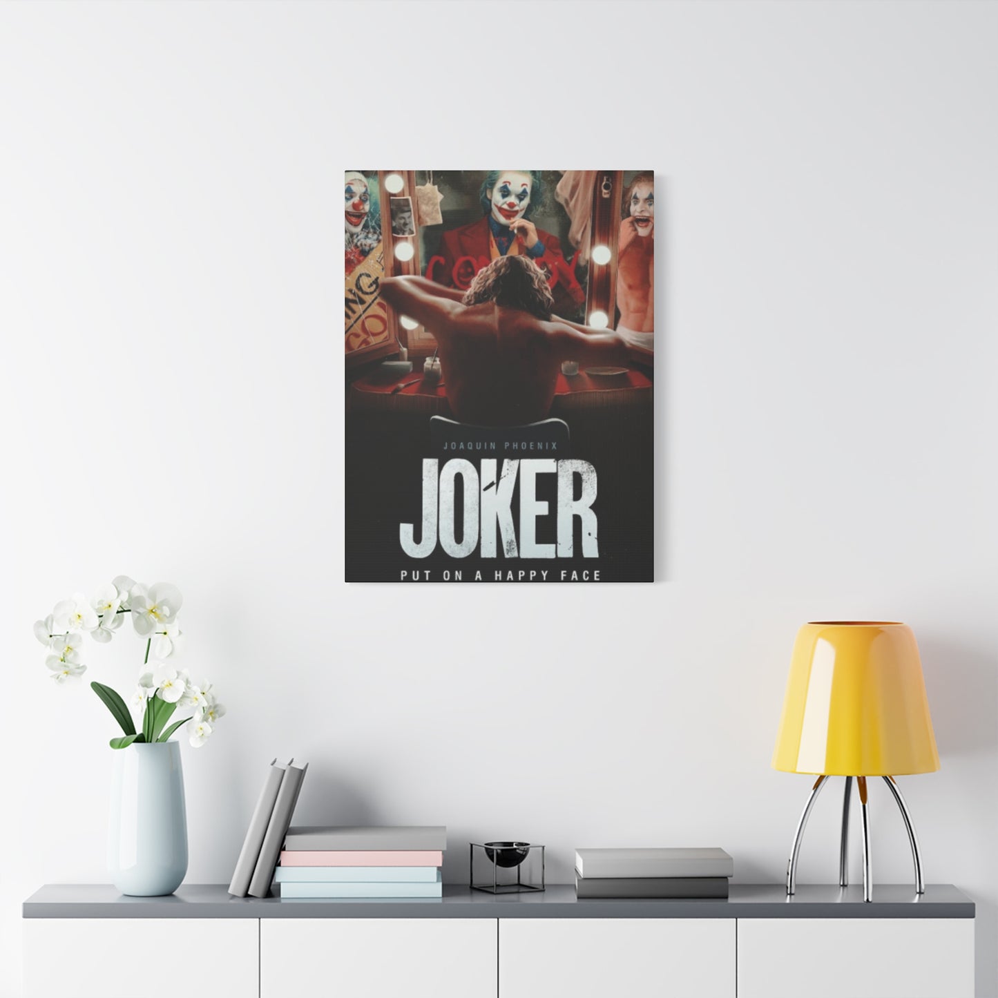 Joker Horror Movie Poster Wall Art & Canvas Prints