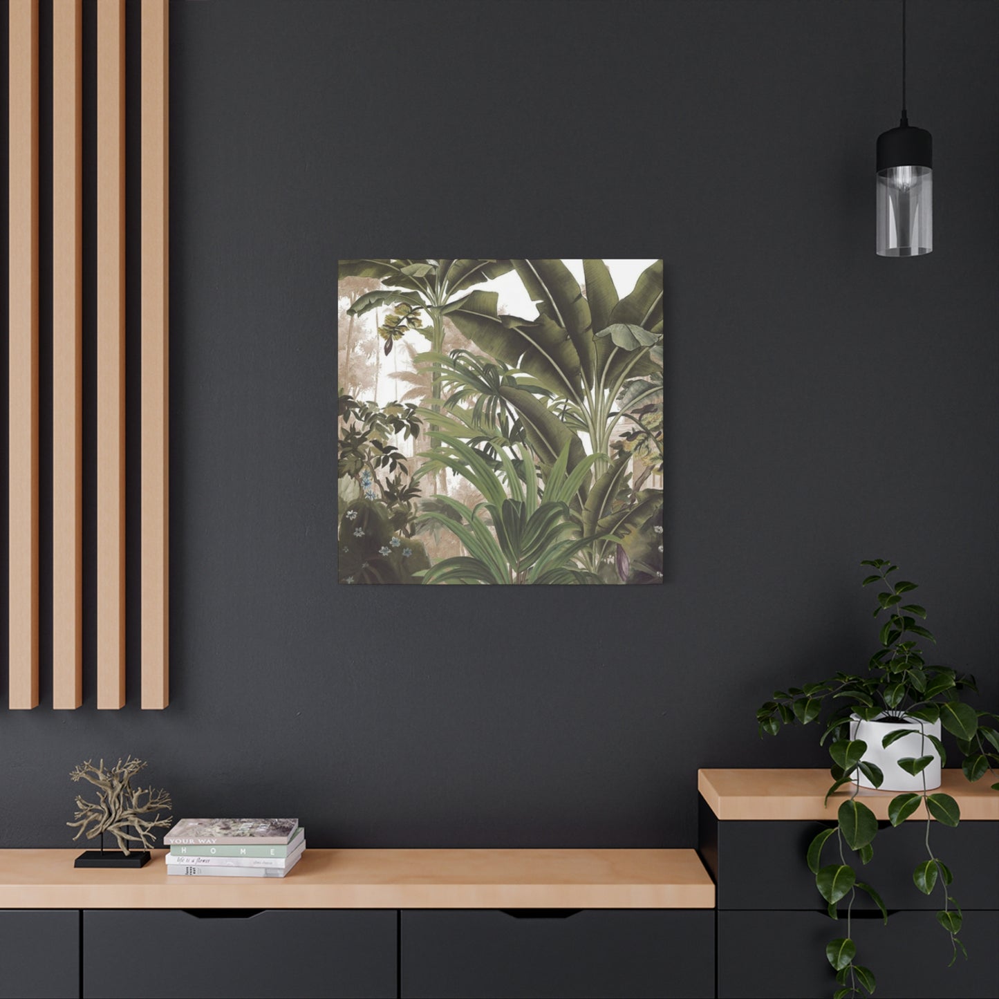 Wildlife Palm Tree Leaves Wall Art & Canvas Prints