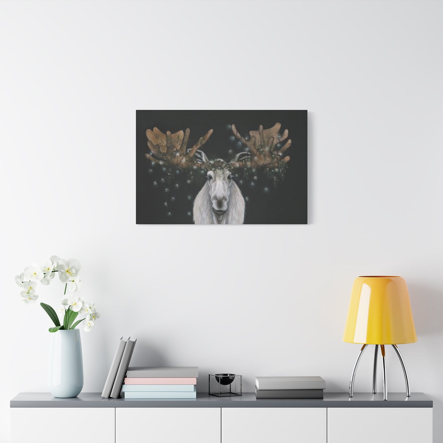 Reindeer Decorated Wall Art & Canvas Prints