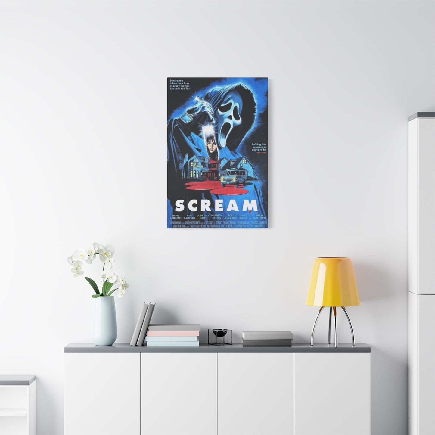 Scream Movie Poster Wall Art & Canvas Prints