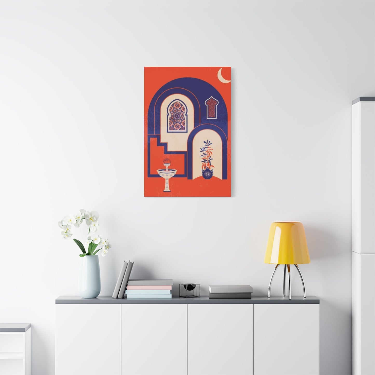 Painting In Moroccan Wall Art & Canvas Prints