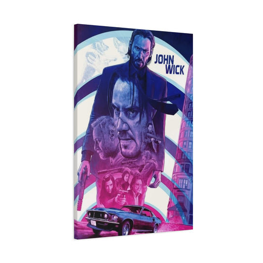 John Wick Movie Poster Wall Art & Canvas Prints