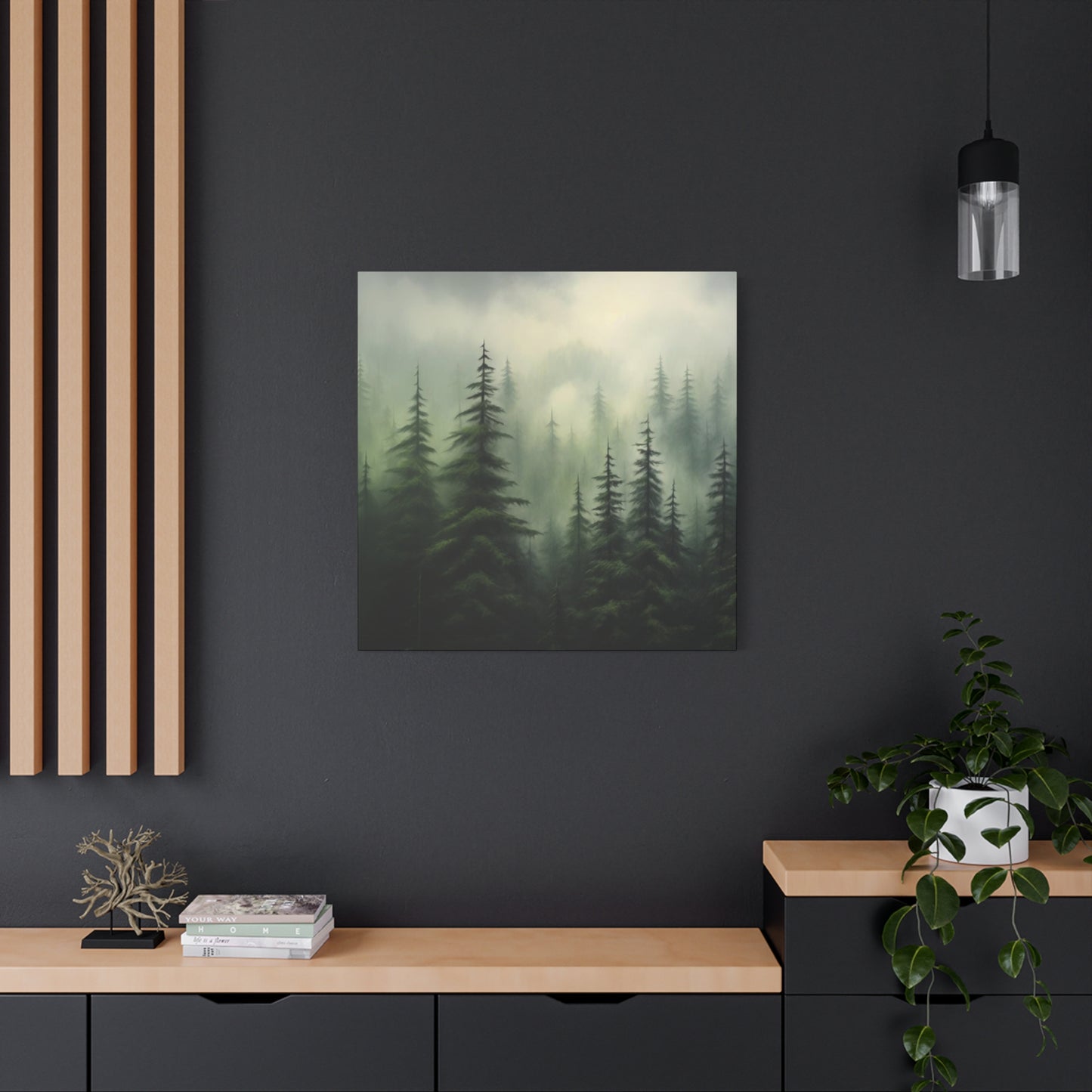 Foggy Forest Wall Art & Canvas Prints