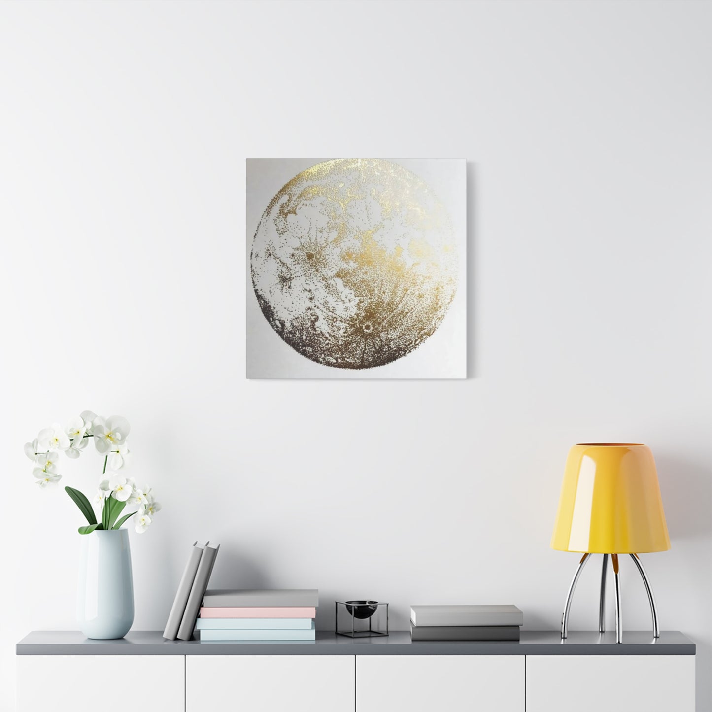 Golden Moon Wall Art & Canvas Prints