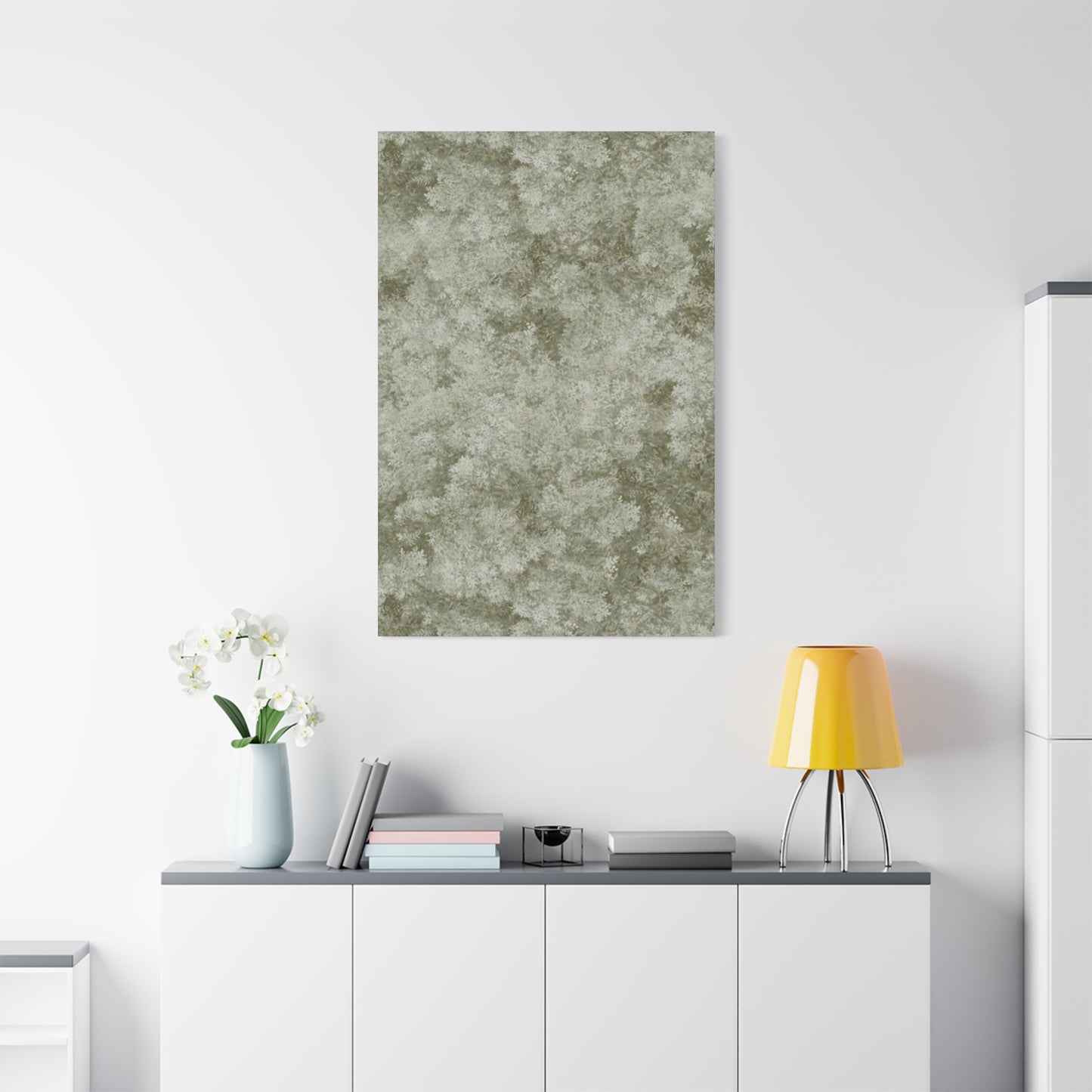 Random Beautiful Olive Green Painting Wall Art & Canvas Prints