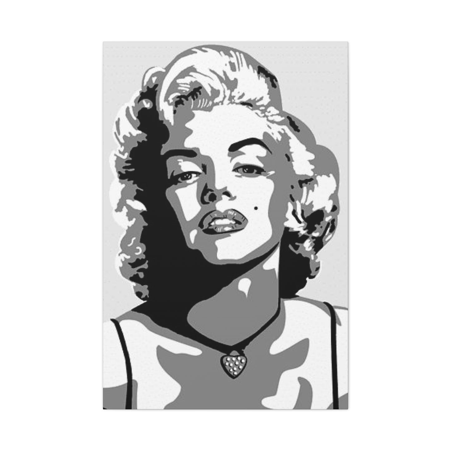 Beautiful Marilyn Monroe Candid Drawing Wall Art & Canvas Prints