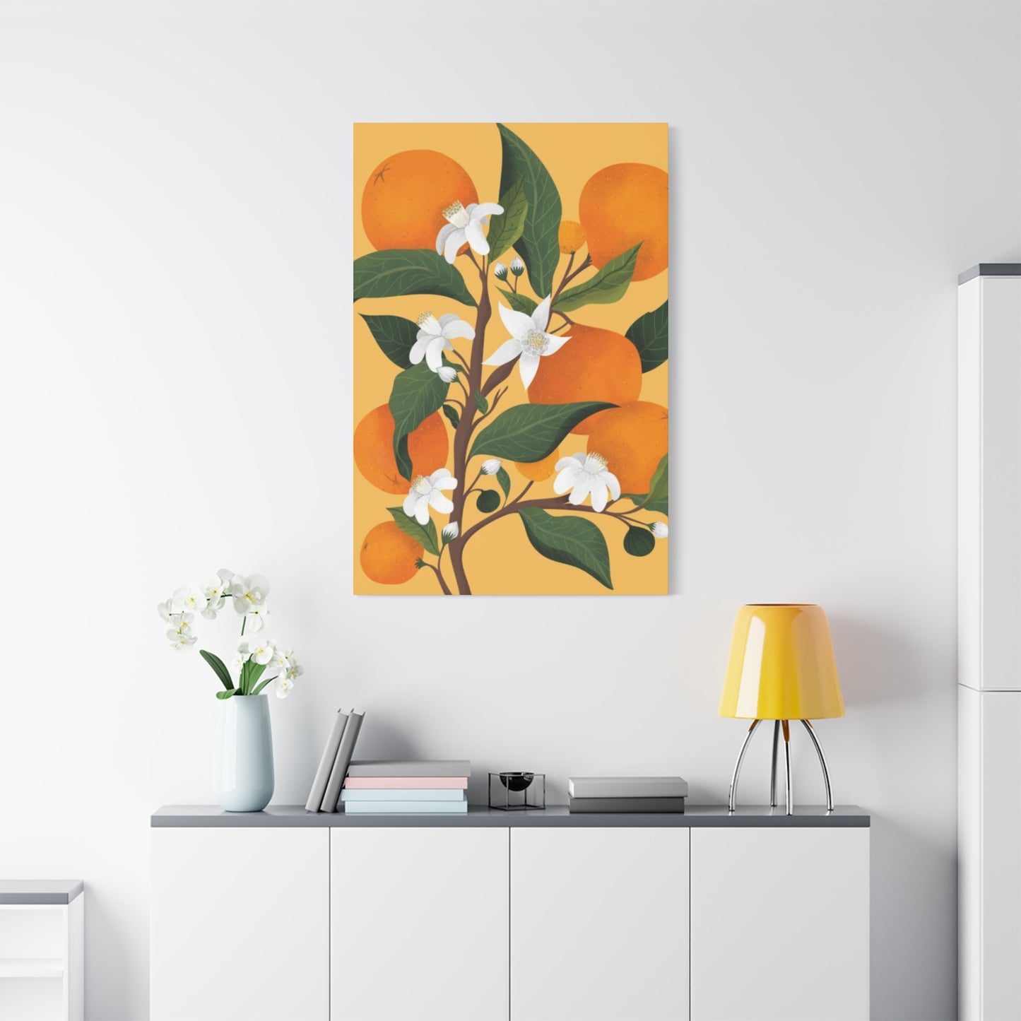 Orange Stem Wall Art & Canvas Prints