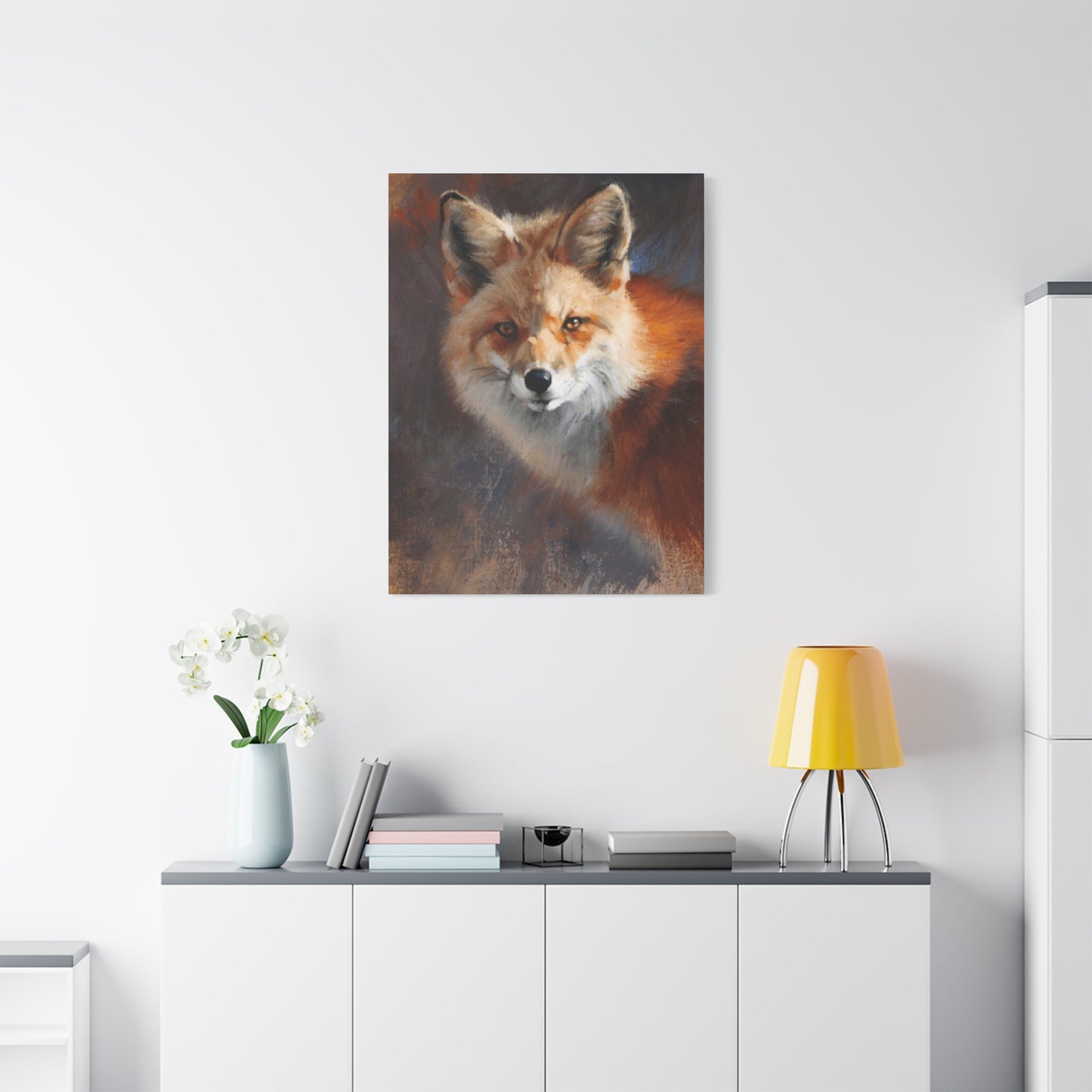 The Abstract Red Fox Portrait Wall Art & Canvas Prints