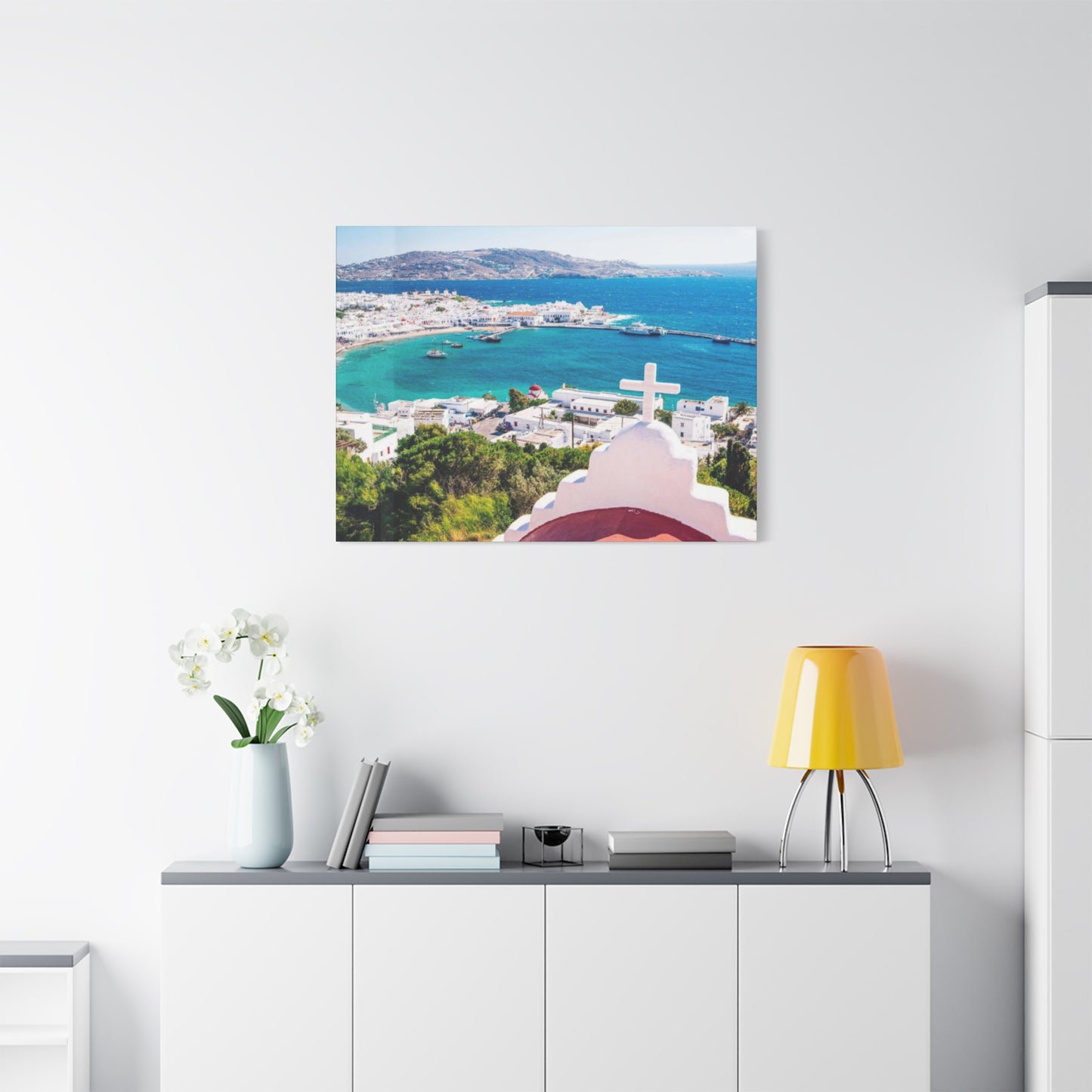 Greece Church Wall Art & Canvas Prints