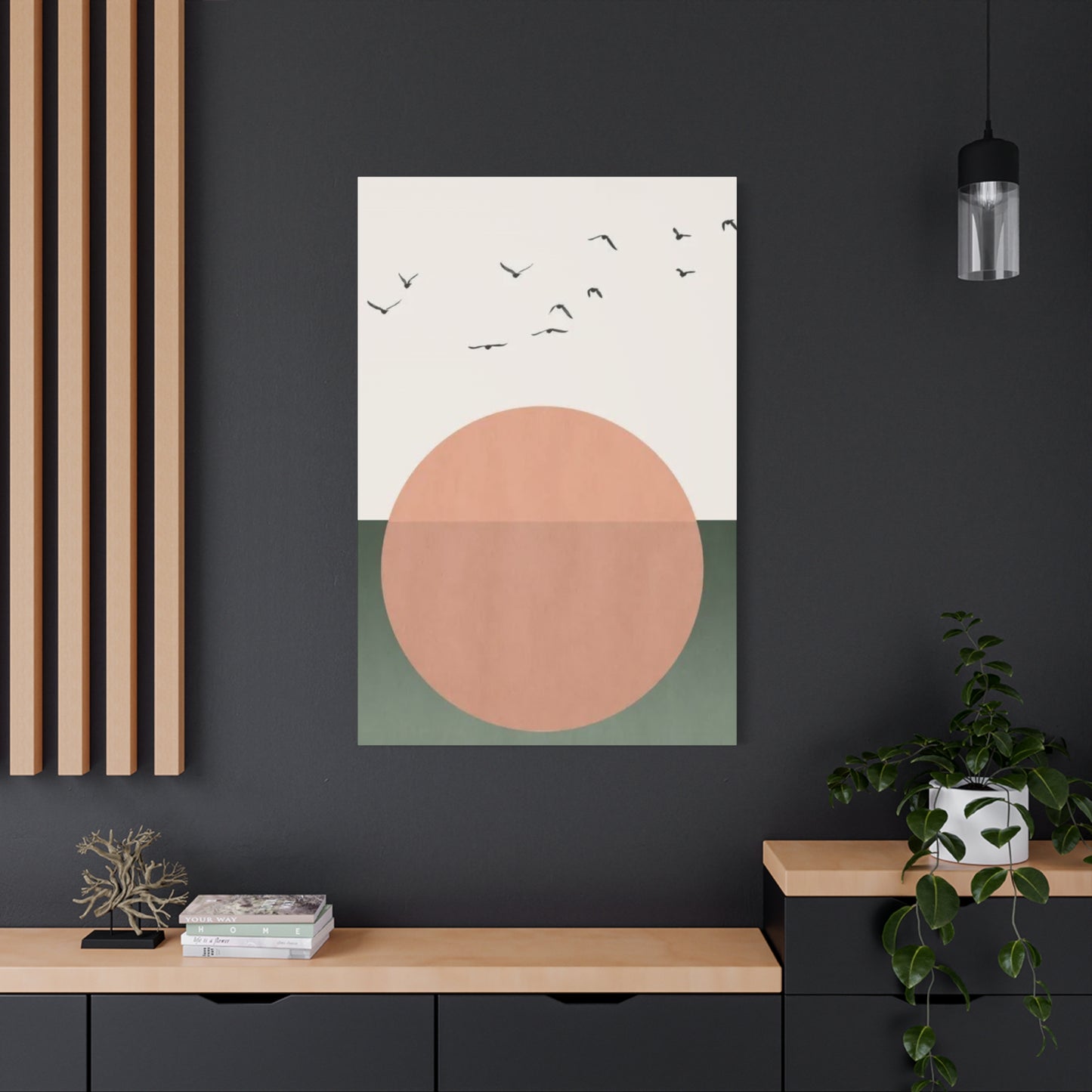 Bird Abstract Entryway Wall Art & Canvas Prints