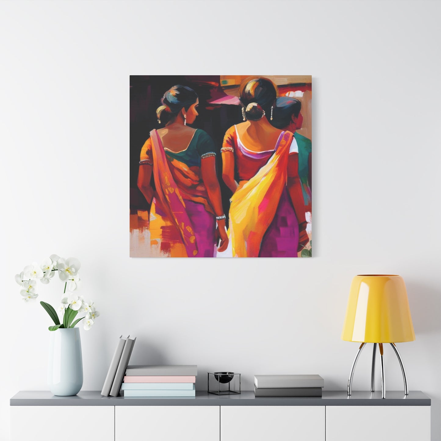 Indian Cultural Women Wall Art & Canvas Prints