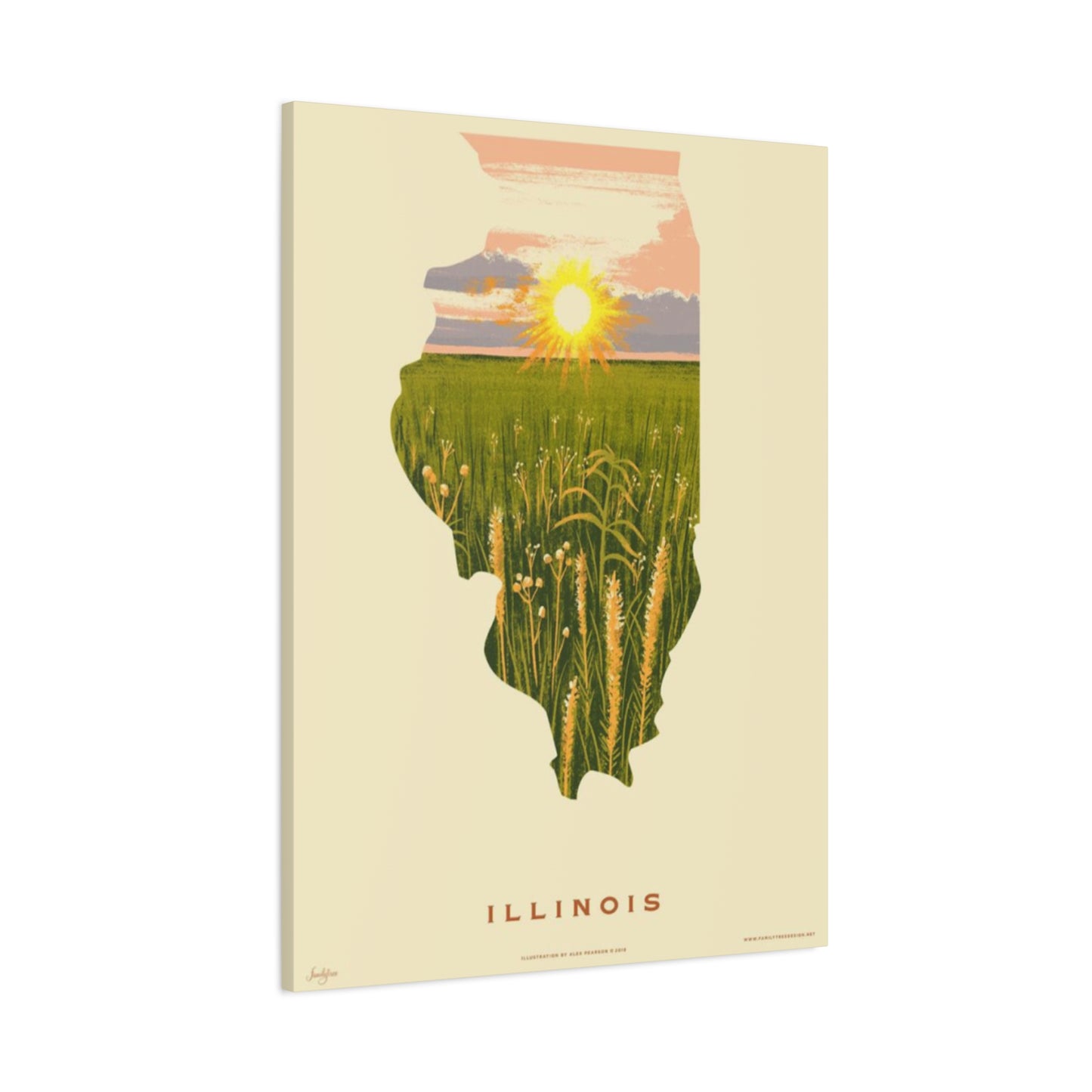 Illinois The National Park Wall Art & Canvas Prints