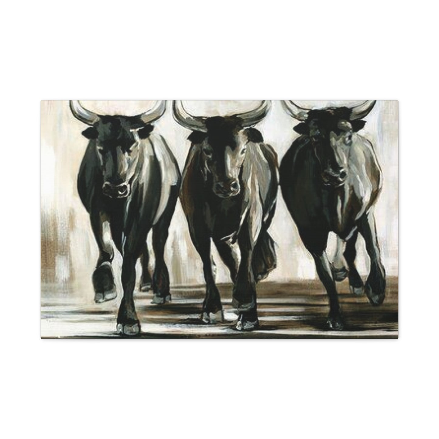 Three Bull Man Cave Decor Wall Art & Canvas Prints