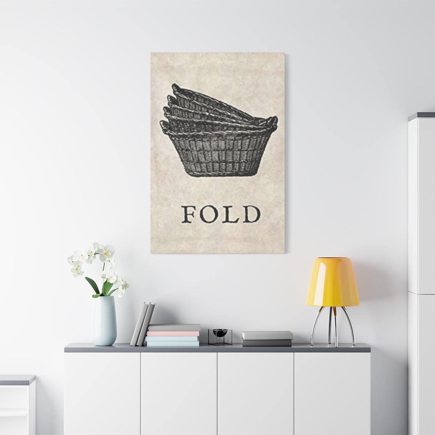 Fold Poster Laundry Wall Art & Canvas Prints