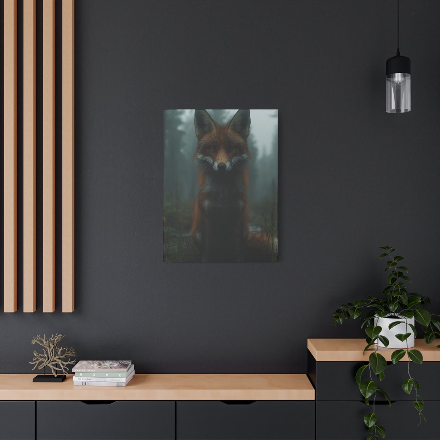 Fox in Forest Wall Art & Canvas Prints