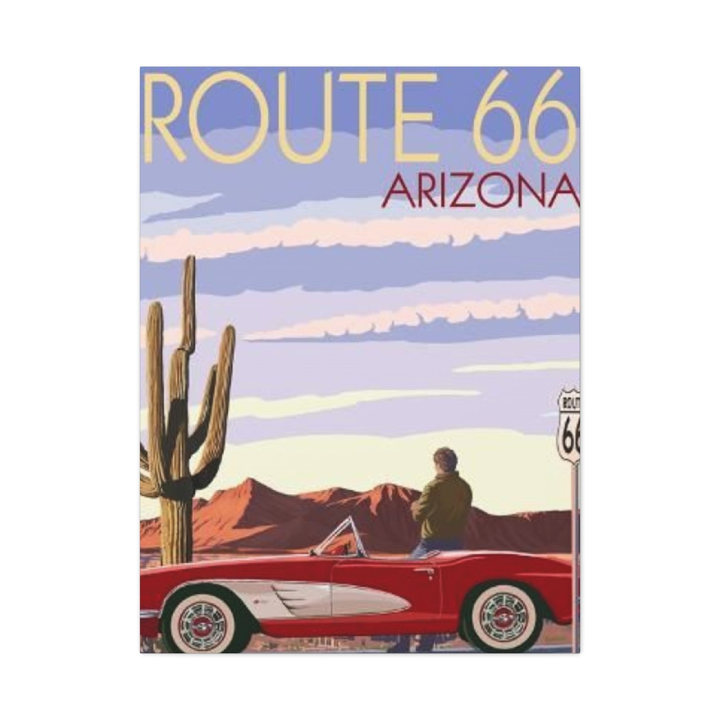 Route 66 Arizona National Park Wall Art & Canvas Prints