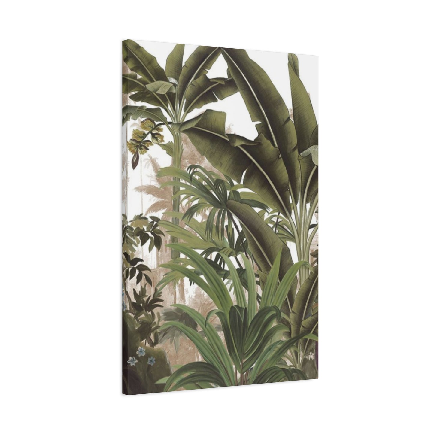 Palm Tree In Forest Wall Art & Canvas Prints