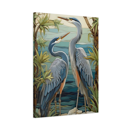 Herons in Wild Wall Art & Canvas Prints