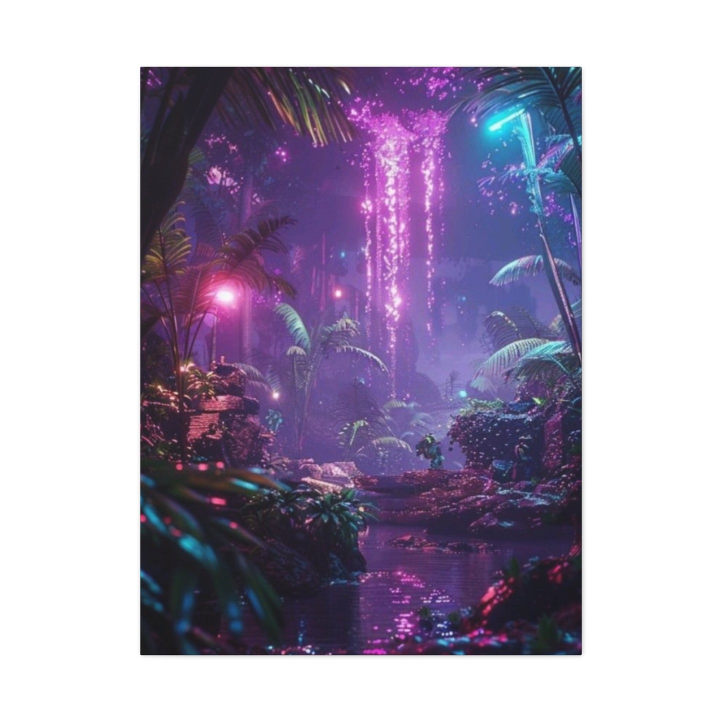 Glowing Wildlife Wall Art & Canvas Prints