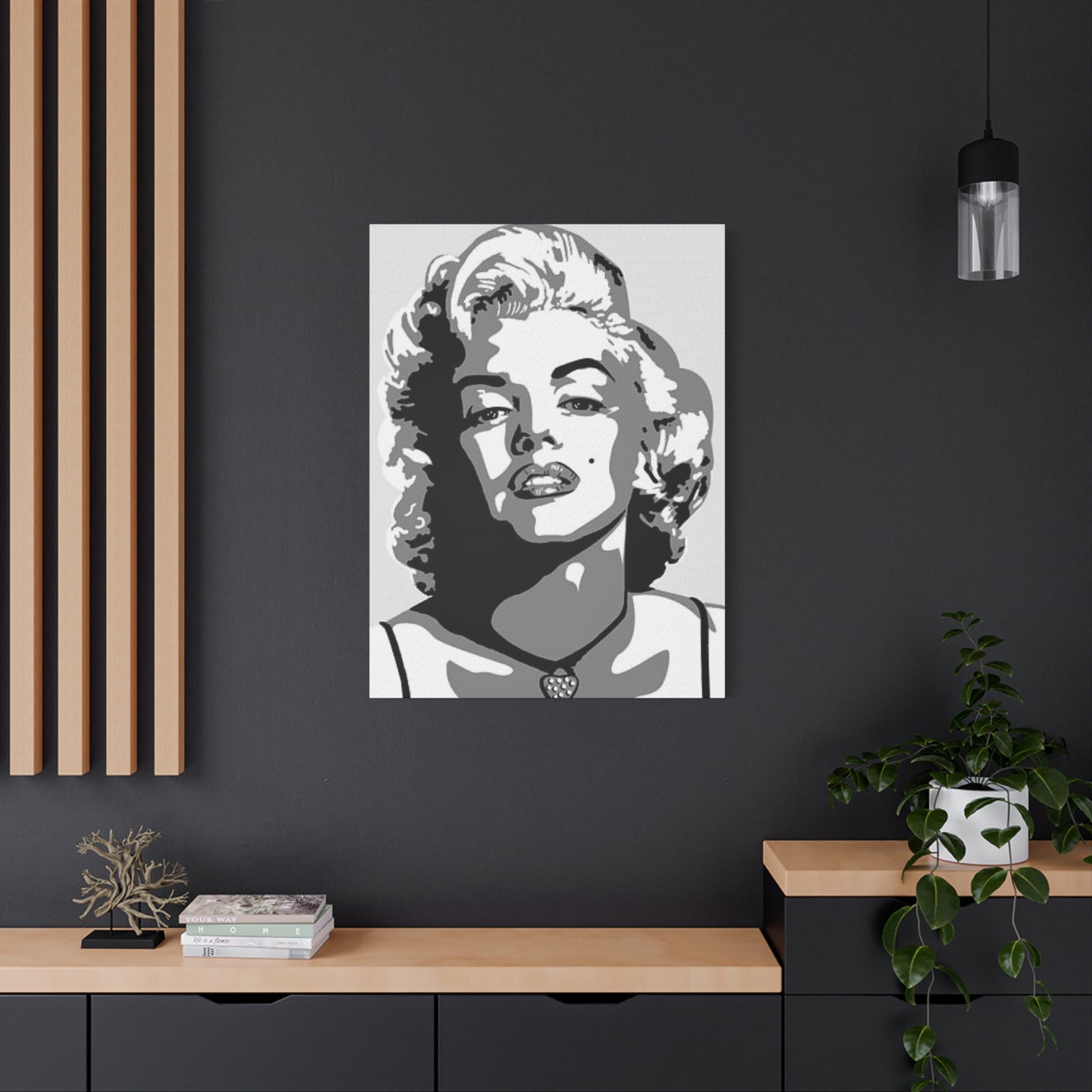 Beautiful Marilyn Monroe Candid Drawing Wall Art & Canvas Prints