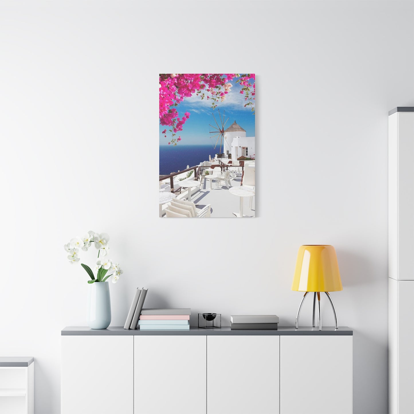 Greece Windmill Wall Art & Canvas Prints